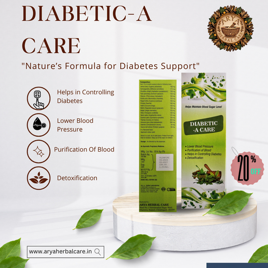 Diabetic-A-Care – Natural Blood Sugar Control