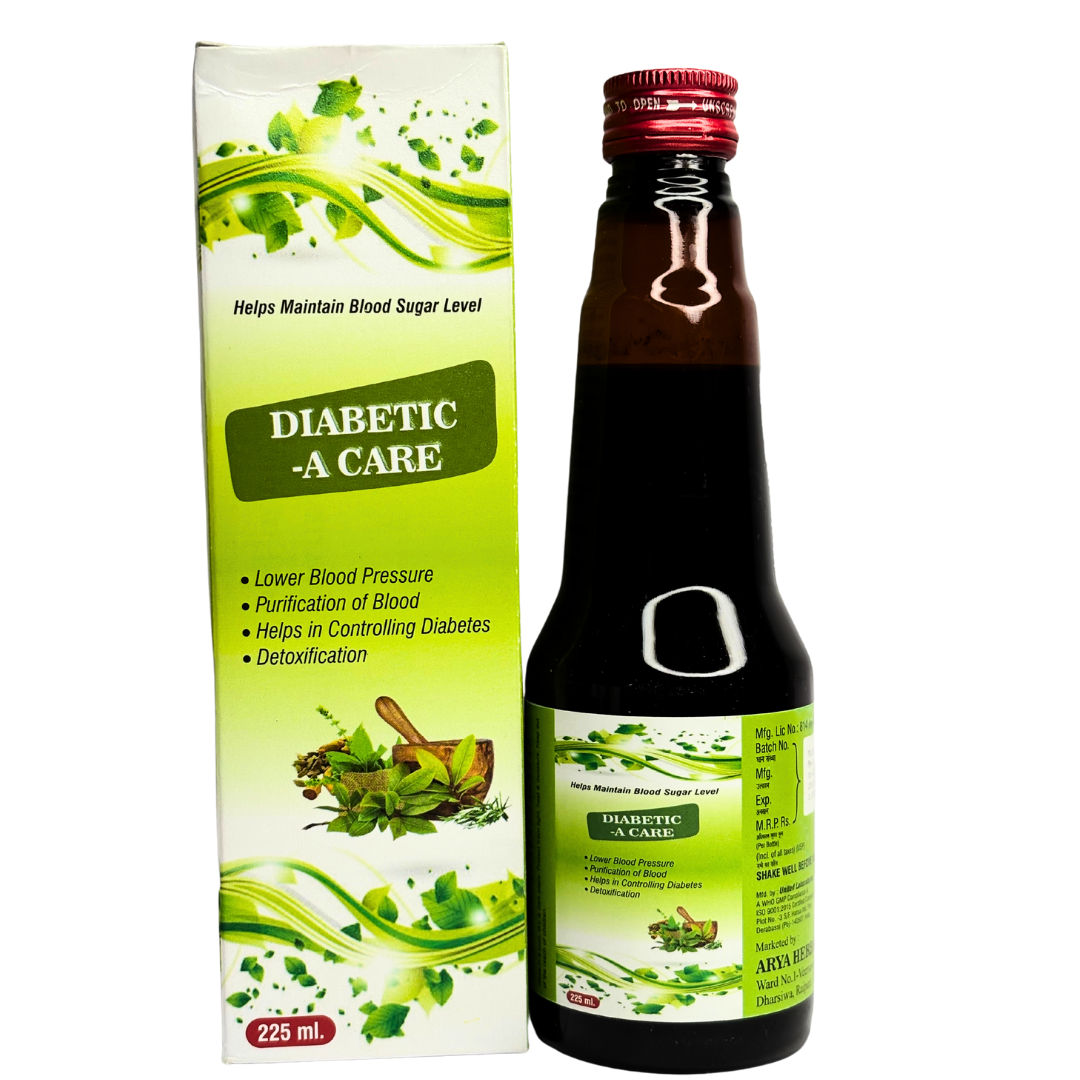 Diabetic-A-Care – Natural Blood Sugar Control